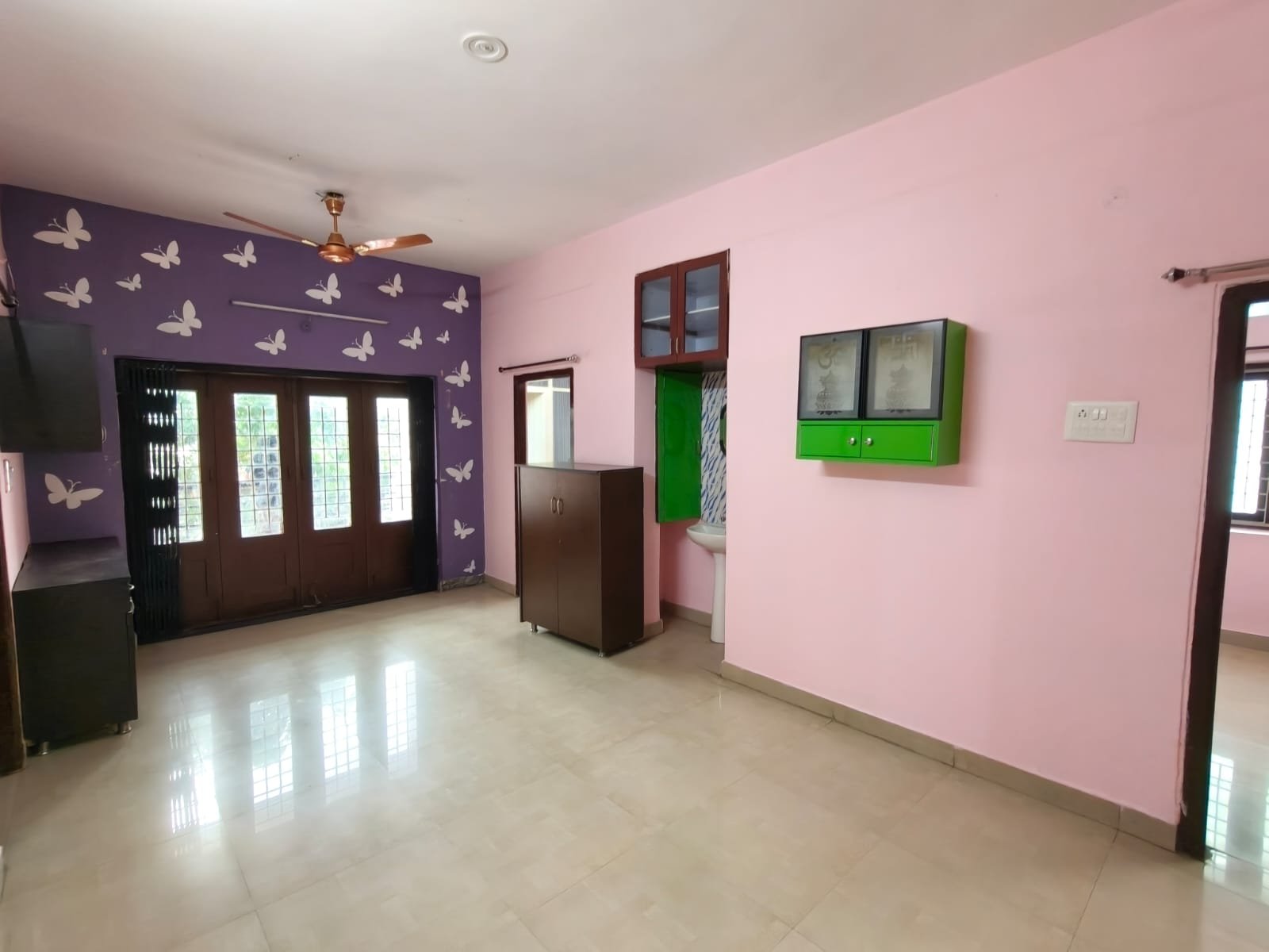 3BHK semi furnished flat for rent in Alkapur Township image 4