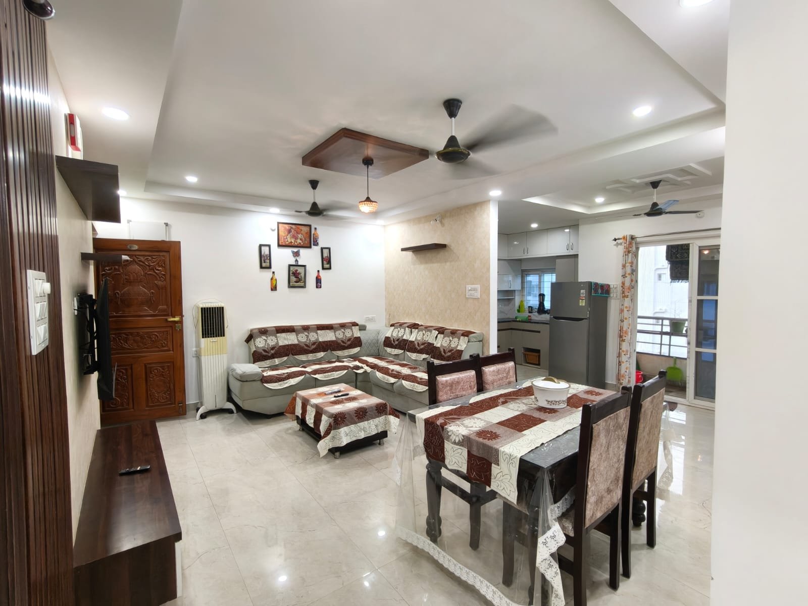 3BHK flat for rent in Alkapur Township Hyderabad image 1