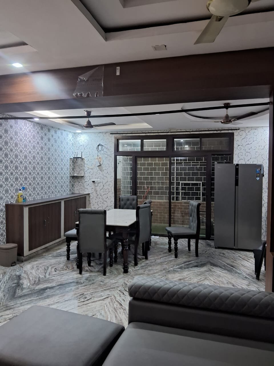 3bhk fully furnished flat for rent in shaikpeth image 2
