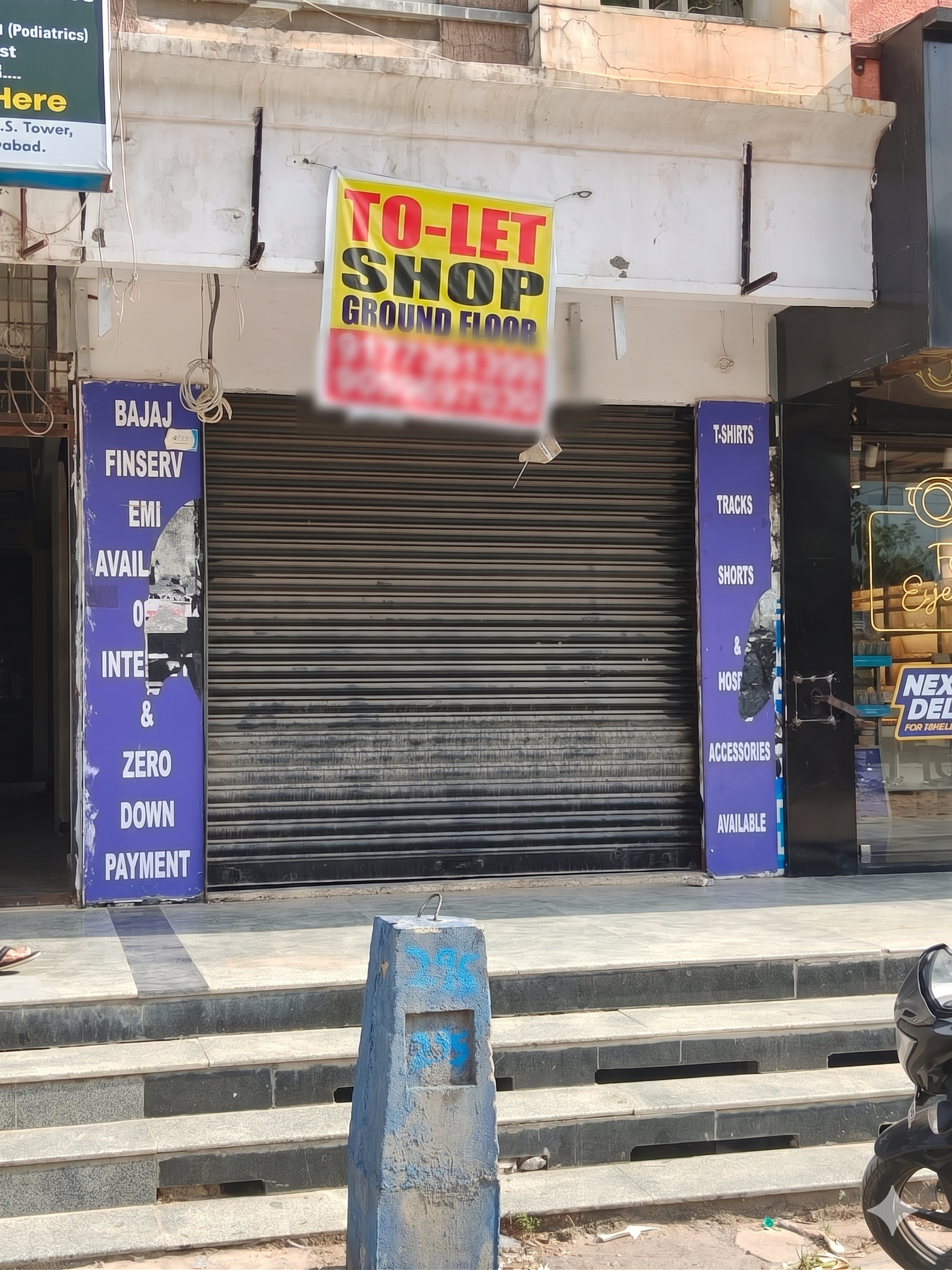 Commercial Shop for Rent on Manikonda Main Road