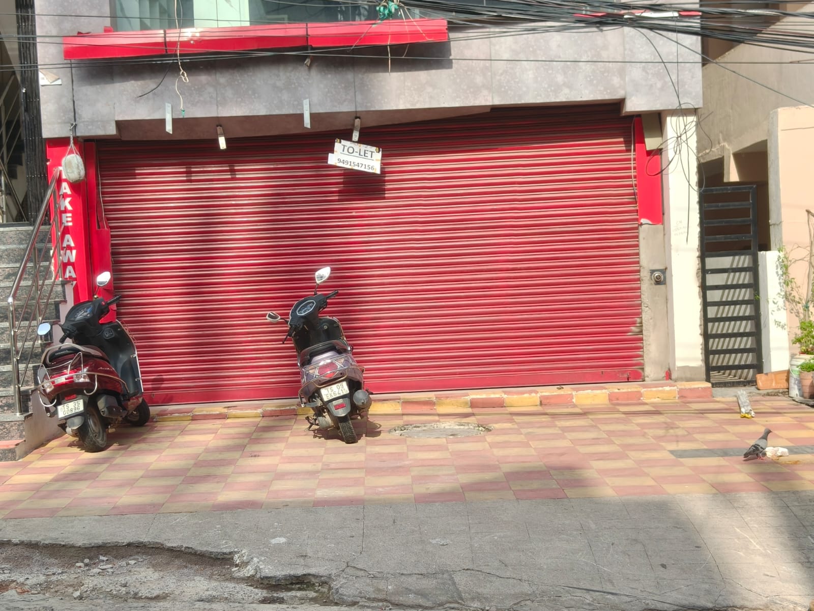 GROUND FLOOR COMMERCIAL SHOP FOR RENT IN MANIKONDA