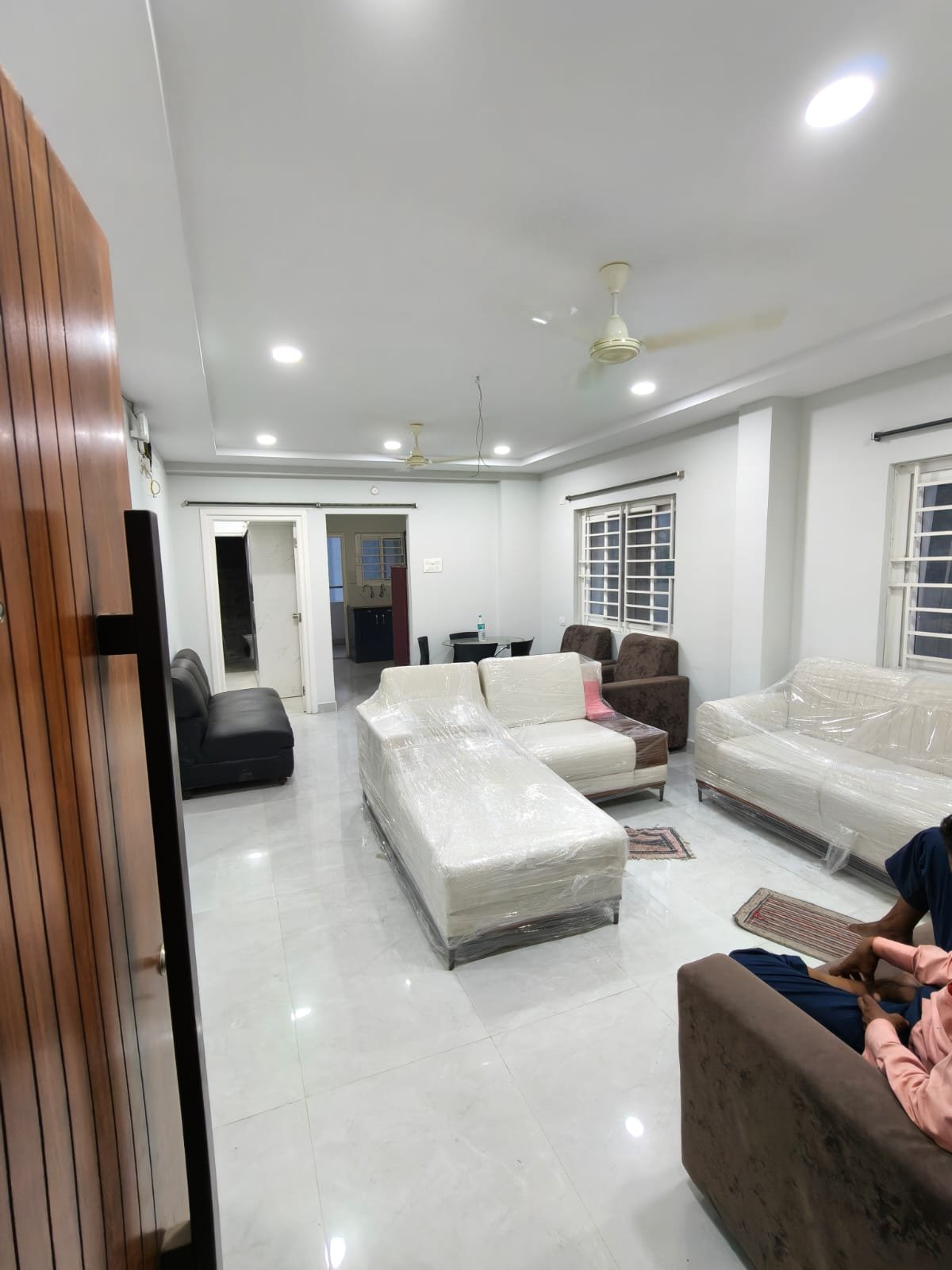 3BHK semi furnished flat for rent in Tolichowki