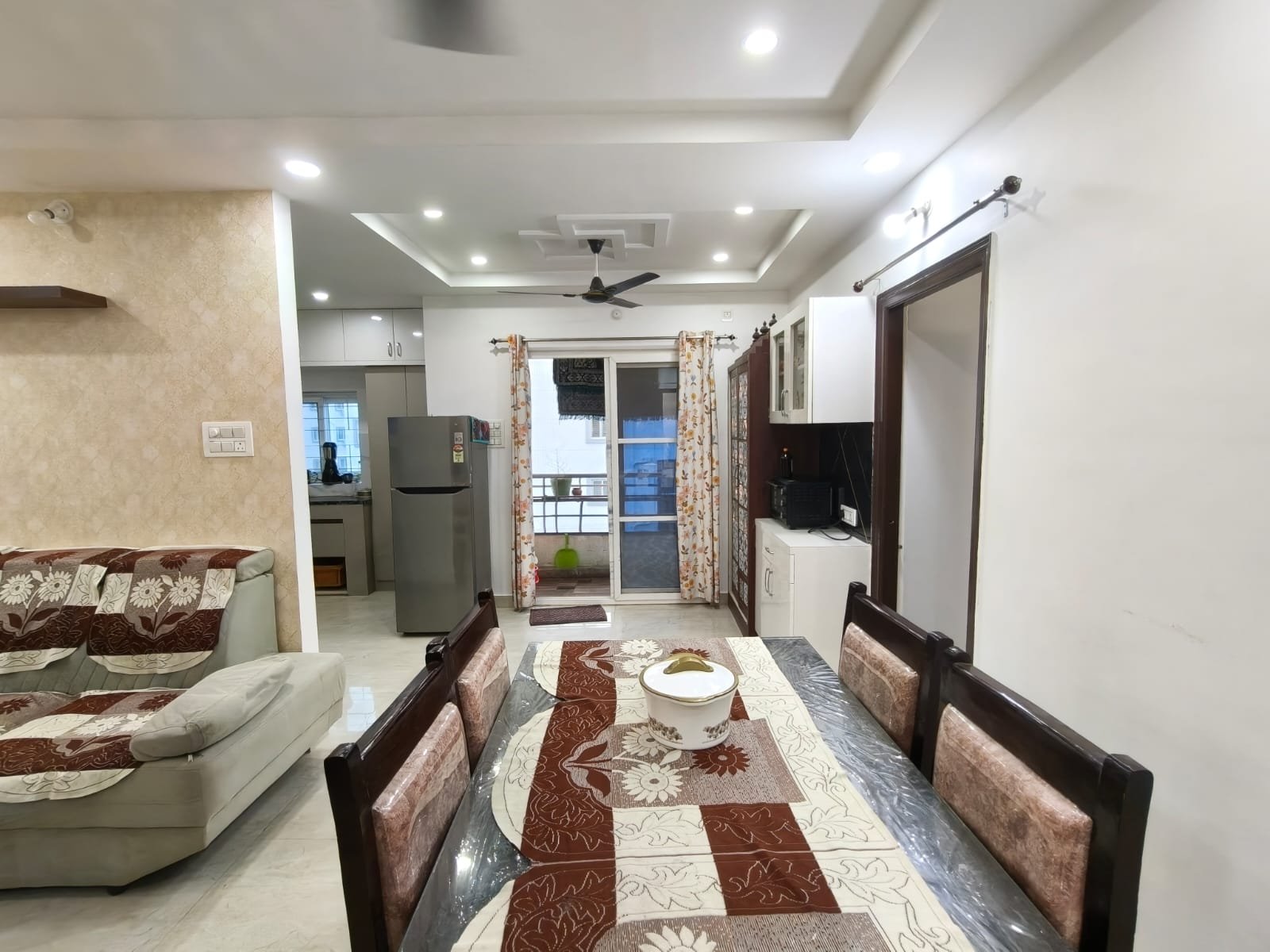 3BHK Fully Furnished flat for rent in Alkapur Township Hyderabad